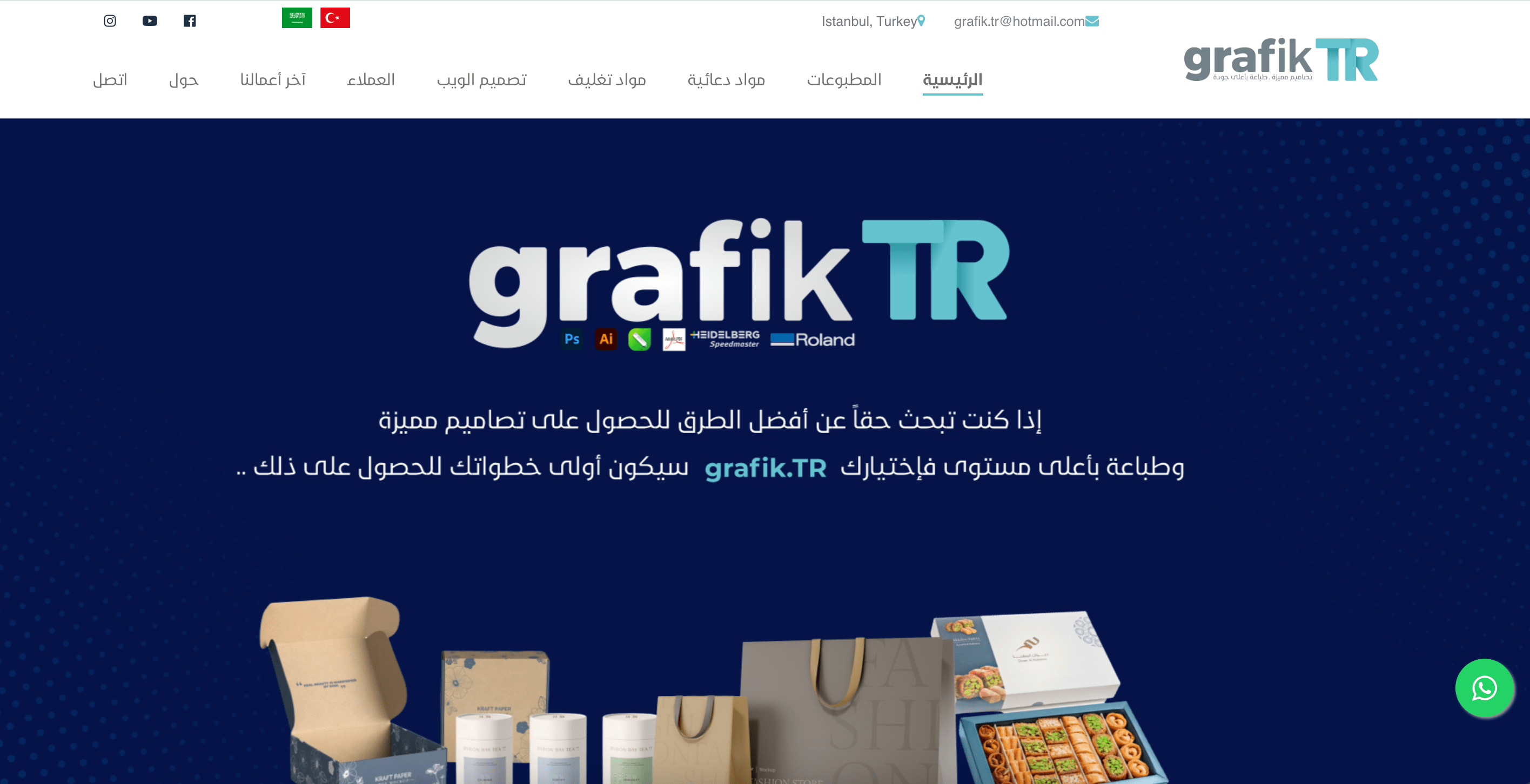 Grafik-TR CMS Interface