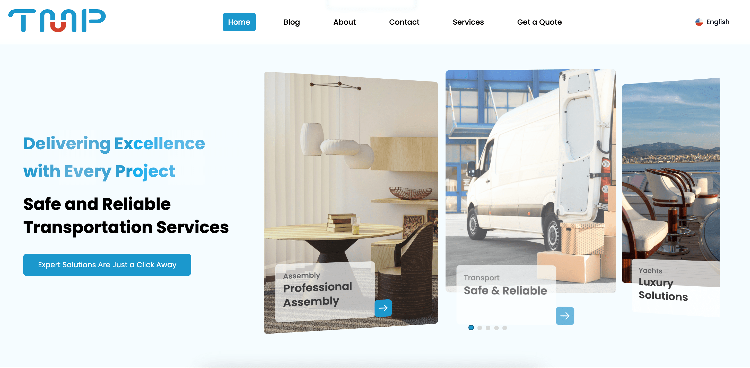 TMP Custom CMS Platform Interface